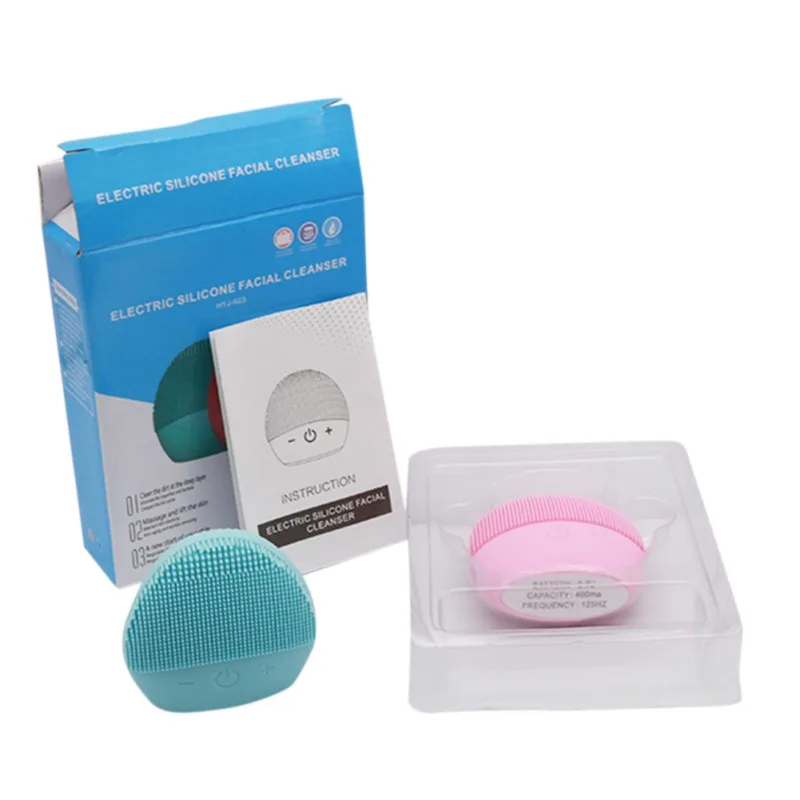 Usb Facial Cleansing Brush Oil-control Remove Blackheads Shrinking Pores Face Cleaning Brush Facial Massager Face Brush