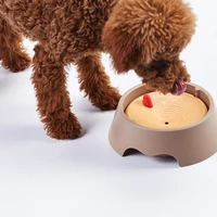 dog bowls abs travel footprint feeding feeder water bowl for big dogs feeding dish fit all pet puppy cat bowl 1pc