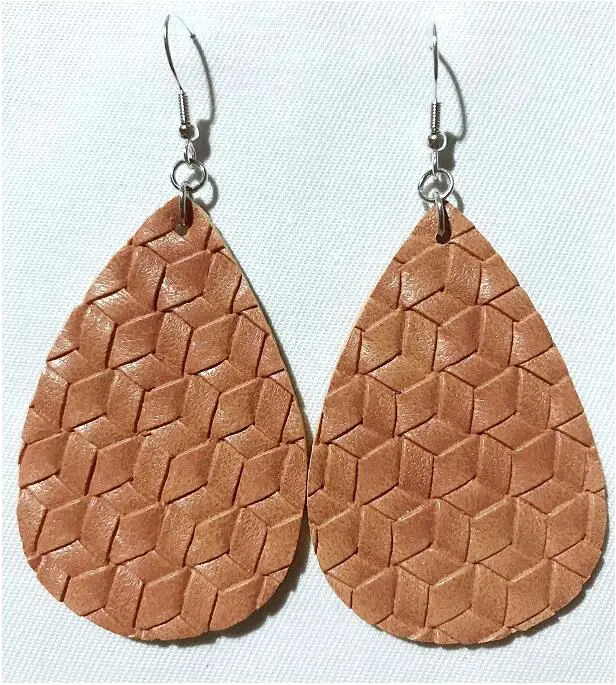 FXM Дизайн Уникальный зебра полоса из полиуретана для сережек женщин Мода 2019