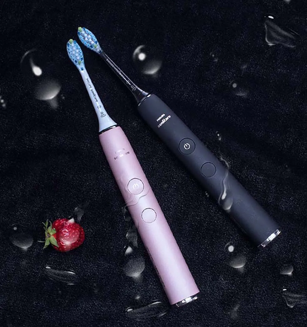 Philips Sonicare HX9924 Алмазная умная звуковая зубная щетка с поддержкой приложения с Умной головкой щётки, 5 режимов для взрослых