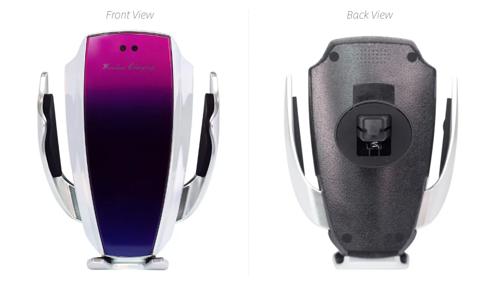 Infrared Induction Qi Wireless Charger Car 10W Fast Charging Holder for Iphone XR XS 8/8 Plus Huawei P30Pro Mate20Pro