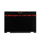 Для Dell Inspiron 13 7000 7347 7348 7359 P57G LTN133HL03-201 LP133WH2 SPB1 LCD сенсорный экран LED сенсорный дигитайзер сборка + рамка