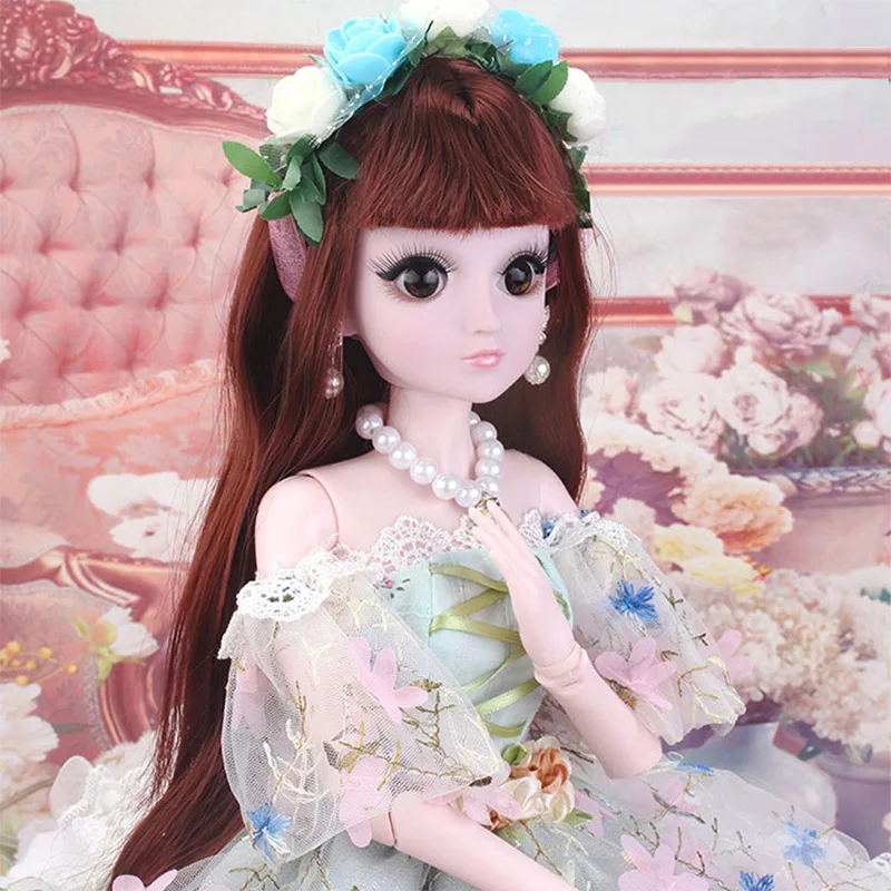 Негабаритный 60 см человекообразная кукла имитация принцесса игрушка dressup