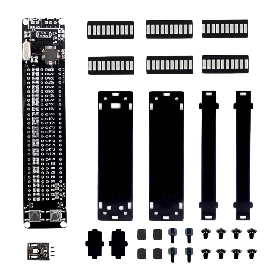 VHM-902 Mini Dual 30 индикатор уровня VU метр стерео усилитель доска с режим АРУ DIY Kit |
