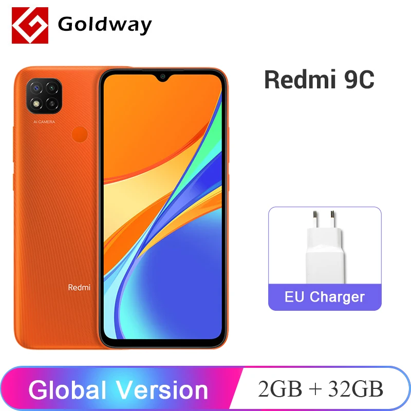 Смартфон Xiaomi Redmi 9C 2 + 32 ГБ 8 ядер 13 МП 5000 мА · ч 6 53 дюйма | Мобильные телефоны и