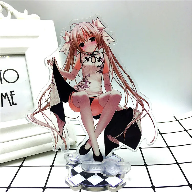 

Yosuga No Sora Figure Action Anime Collection Peripherals Doll Model Toys Kimono Sora Figure For Children Gifts Standing Sign