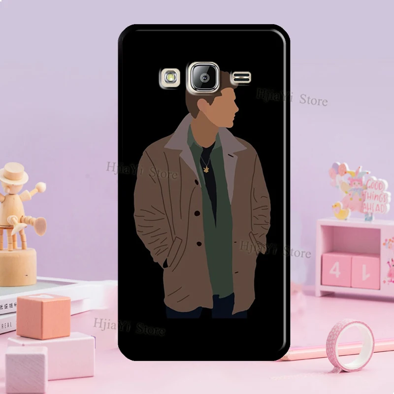 Чехол Castiel Supernatural для Samsung Galaxy J7 J1 J3 J5 2016 A3 A5 2017 A6 A8 J4 J6 Plus J8 A7 A9 2018.