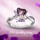 Недорогие кольца для женщин, винтажные Волшебные украшения, аксессуары для женщин, эстетические кольца для девочек-подростков, популярные кольца для девочек, подарок для пары