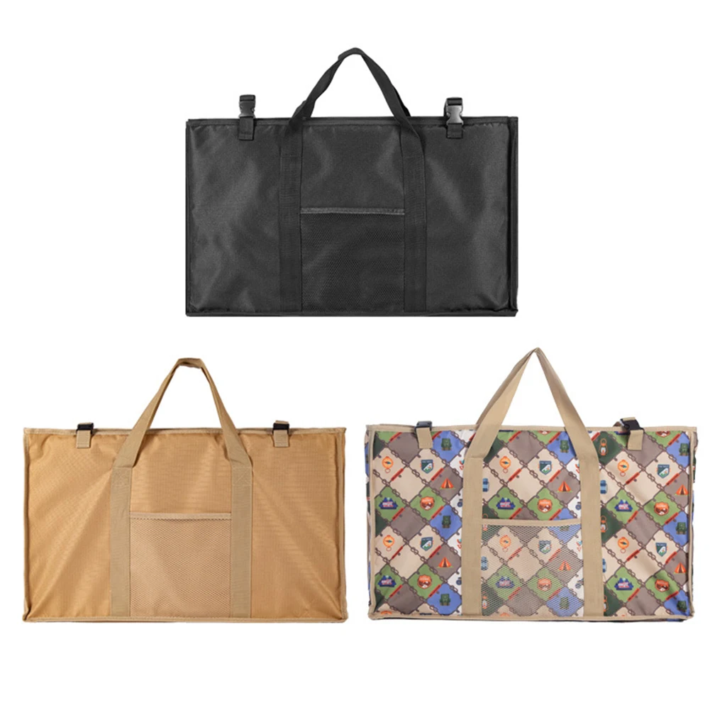 

Складной столик для палатки, походная сумка-Органайзер из ткани Оксфорд, с ручкой, уличные аксессуары