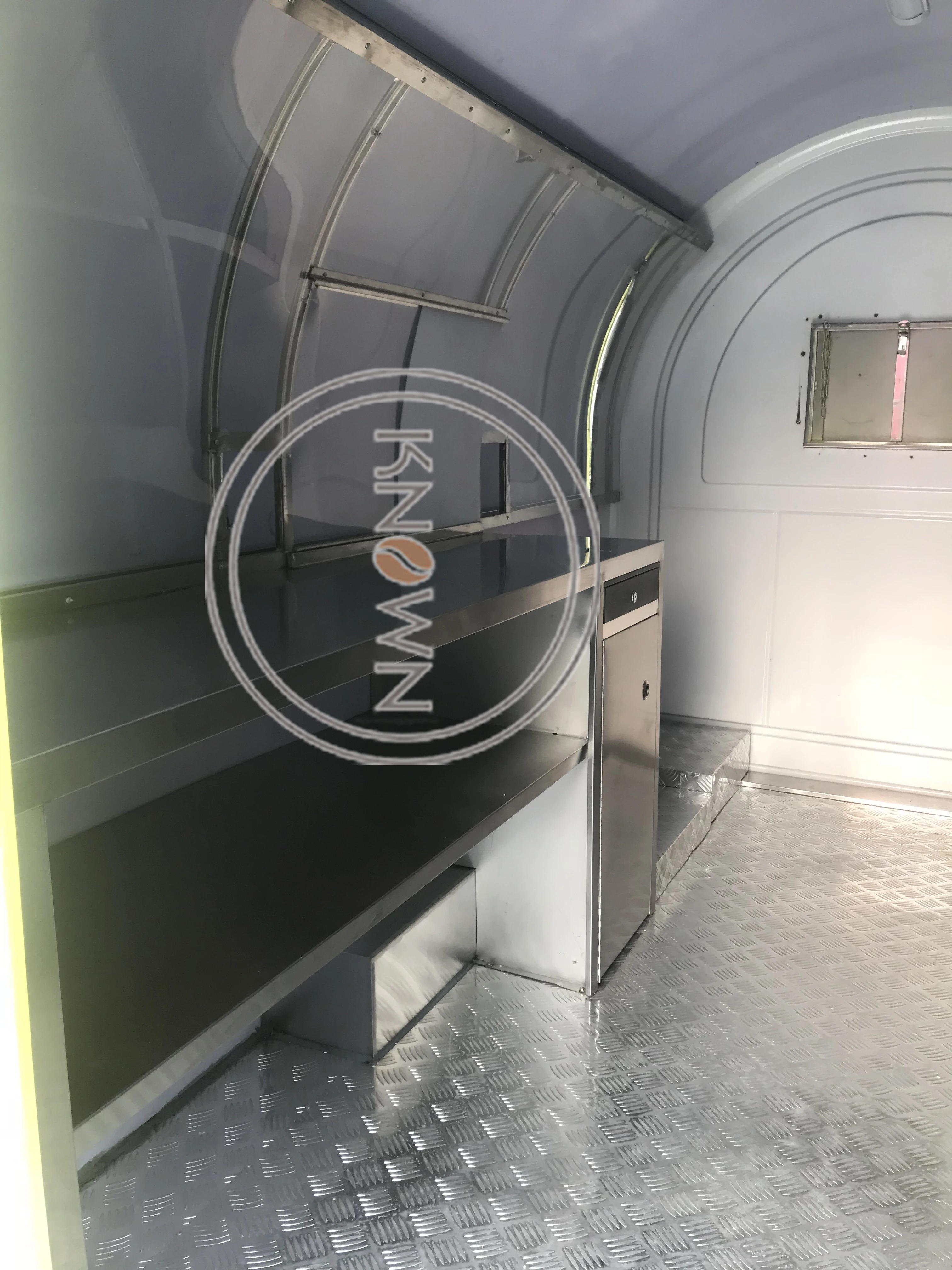 4 кВт четырехколесных транспортных средств электрический грузовик для пищевых