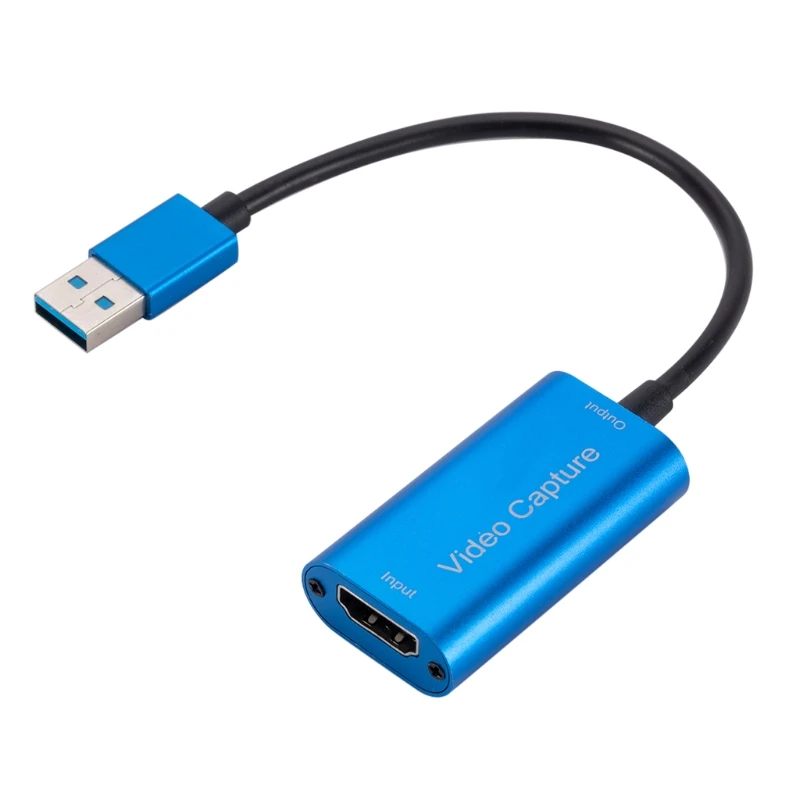 Карта видеозахвата USB 3 0 совместимая с HDMI 1 шт. записывающая коробка для ПК