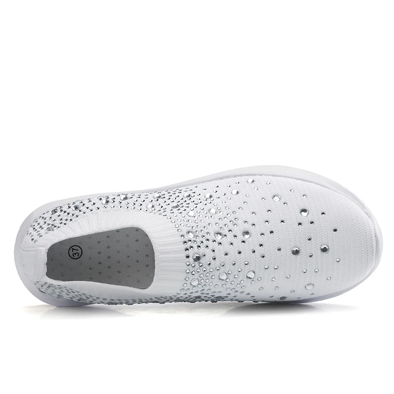 RUIFF/Женская обувь Спортивная для отдыха Обувь со стразами Кроссовки Женская