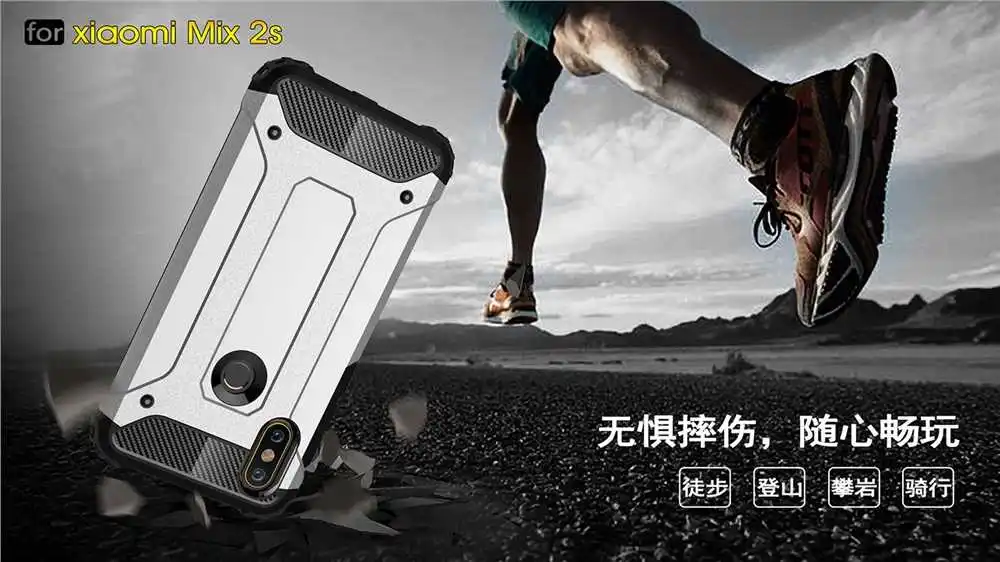 Mokoe mi Iron Armor ударопрочный 5,9" для Xiaomi mi Mix 2s Чехол для Xiaomi mi Mix 2s чехол для телефона