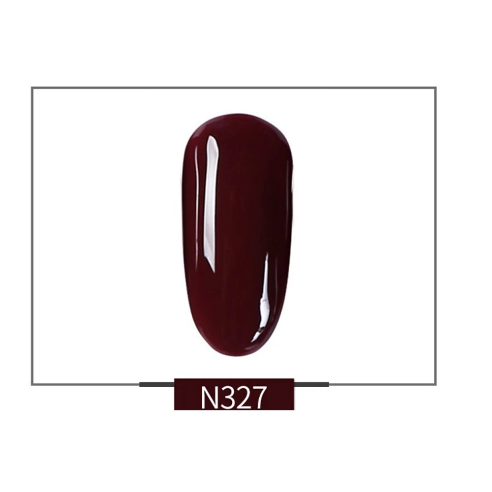 N327 15ML Серия красное вино 7,3 мл/15 мл УФ гель лак для ногтей светодиодный цветной гель для ногтей Полупостоянный гель лак для ногтей - Цвет: N327 15ML