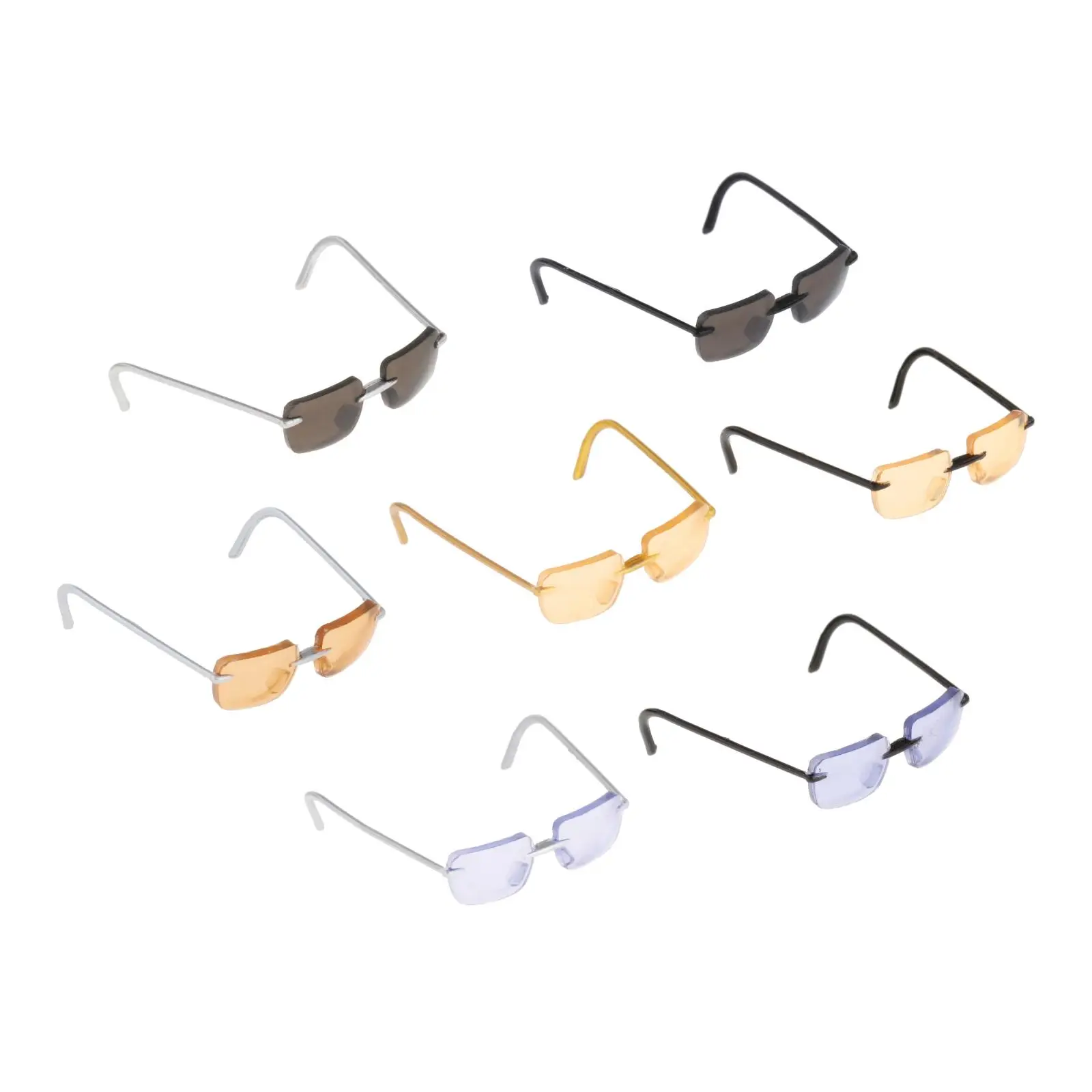 

1/6 Mini Sunglasses Model Soldier Model Glasses for 12"Action Figure Headsculpt Body Accessory