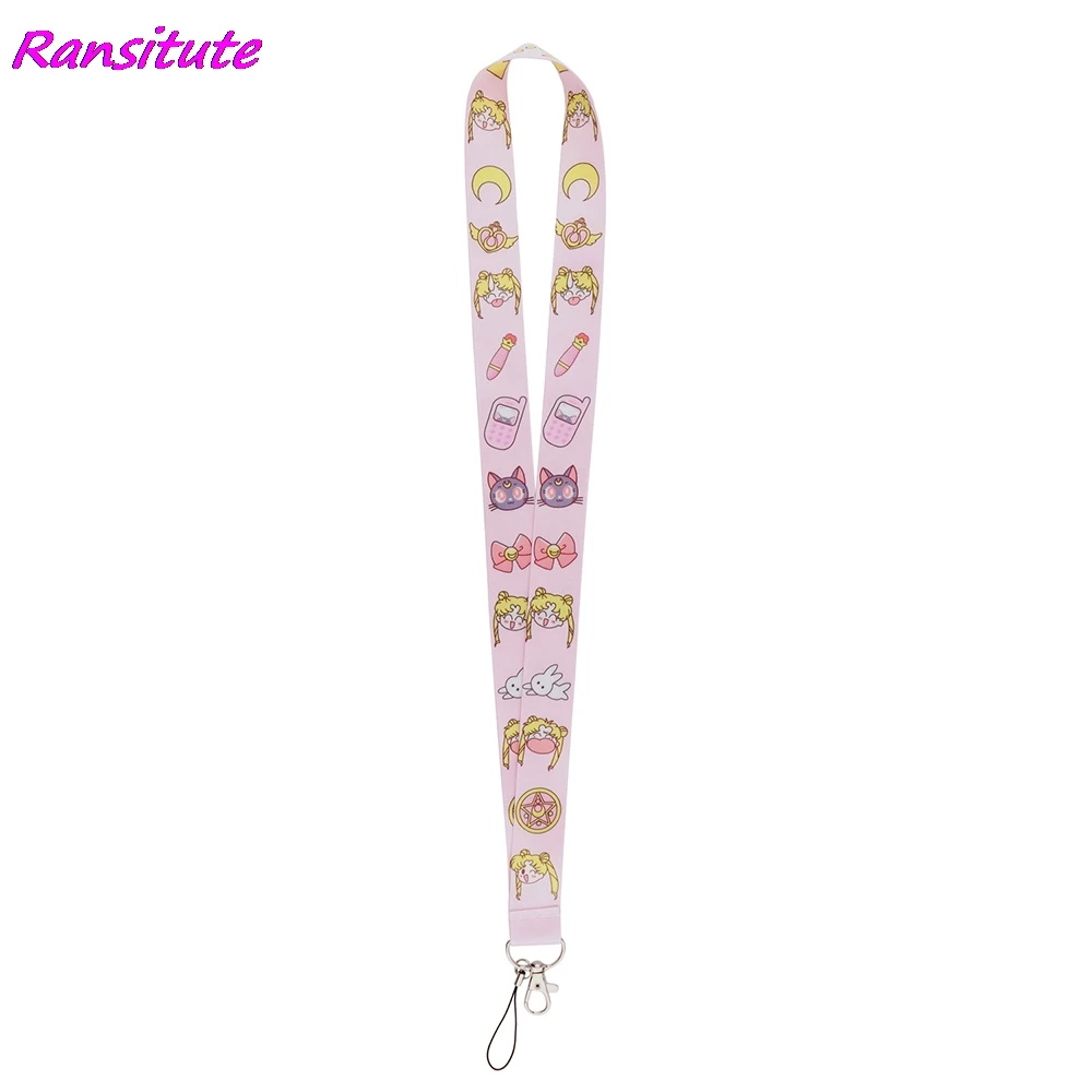 Ransitute R2122 Аниме Драконий жемчуг Магия Луны с мультипликационным принтом кошки для