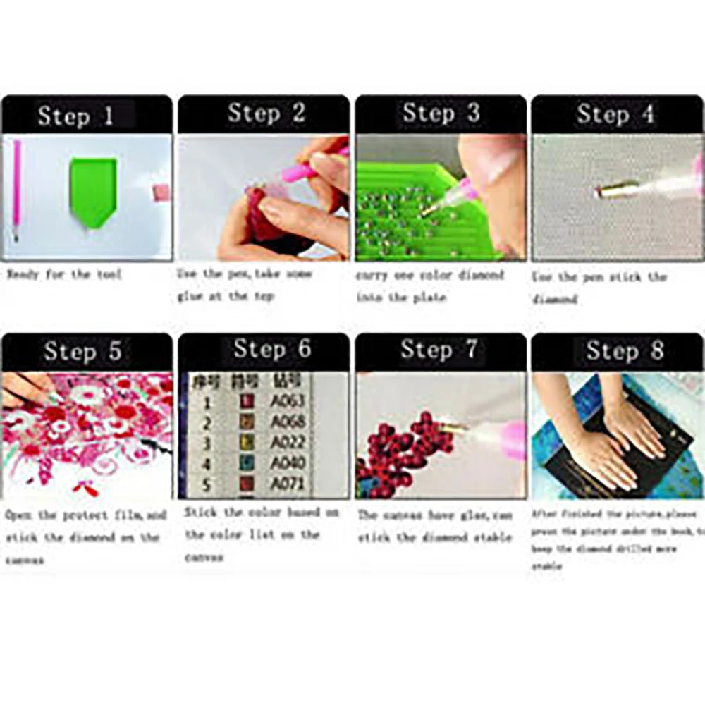 Rhinestone Diamond Painting Peacock Wall Full Drilled Coffee Shop Home Garden Supplies | Дом и сад