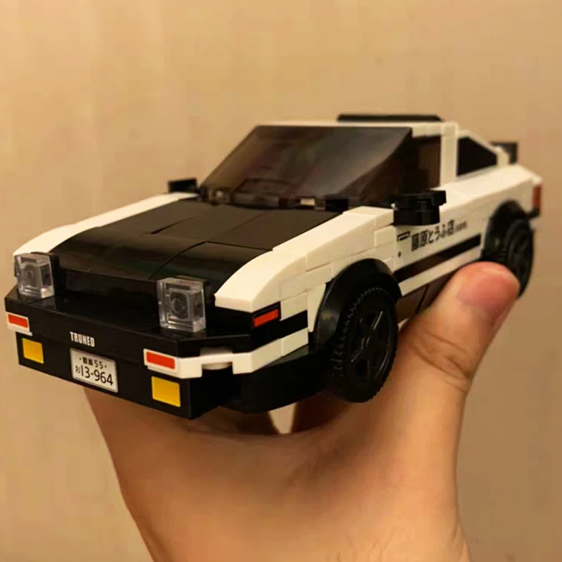 Конструктор BZDA City Car Toyota AE86 набор скоростных чемпионов машинки детские игрушки