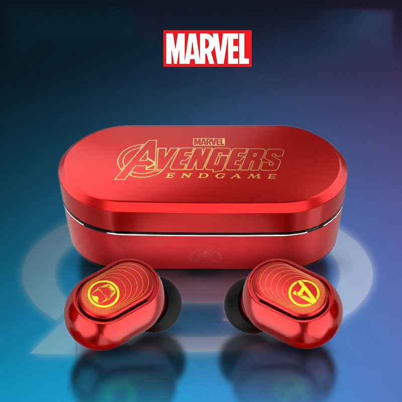 Оригинальная Авторизованная TWS гарнитура Marvel Bluetooth 5 0 LEDDigital дисплей наушники