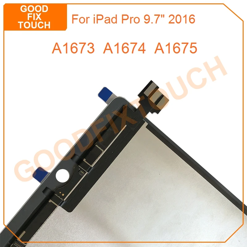 Pantalla LCD AAA + para iPad Pro 9,7, A1673, A1674, A1675, montaje de digitalizador con pantalla t&aacute;ctil, piezas de repuesto para iPad Pro 2016, 9,7"-4