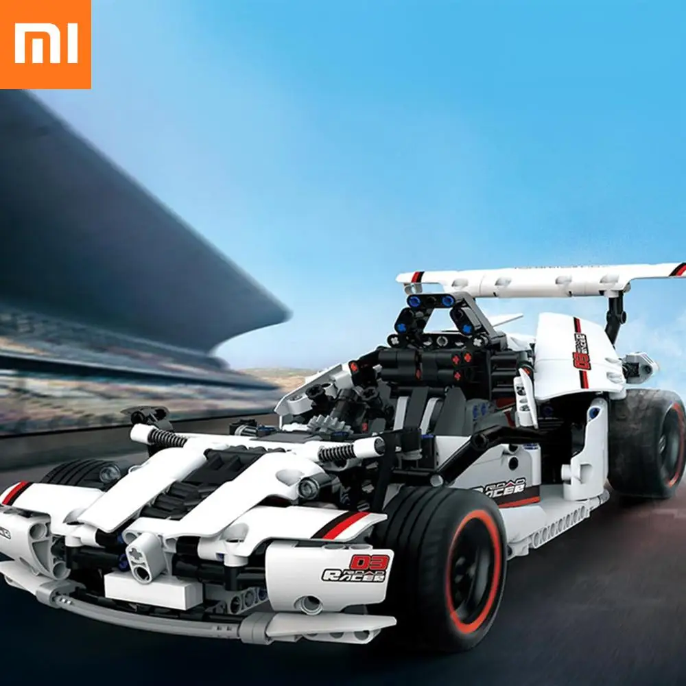 Умный конструктор Xiaomi MITU гоночный автомобиль детская игрушка Электрический