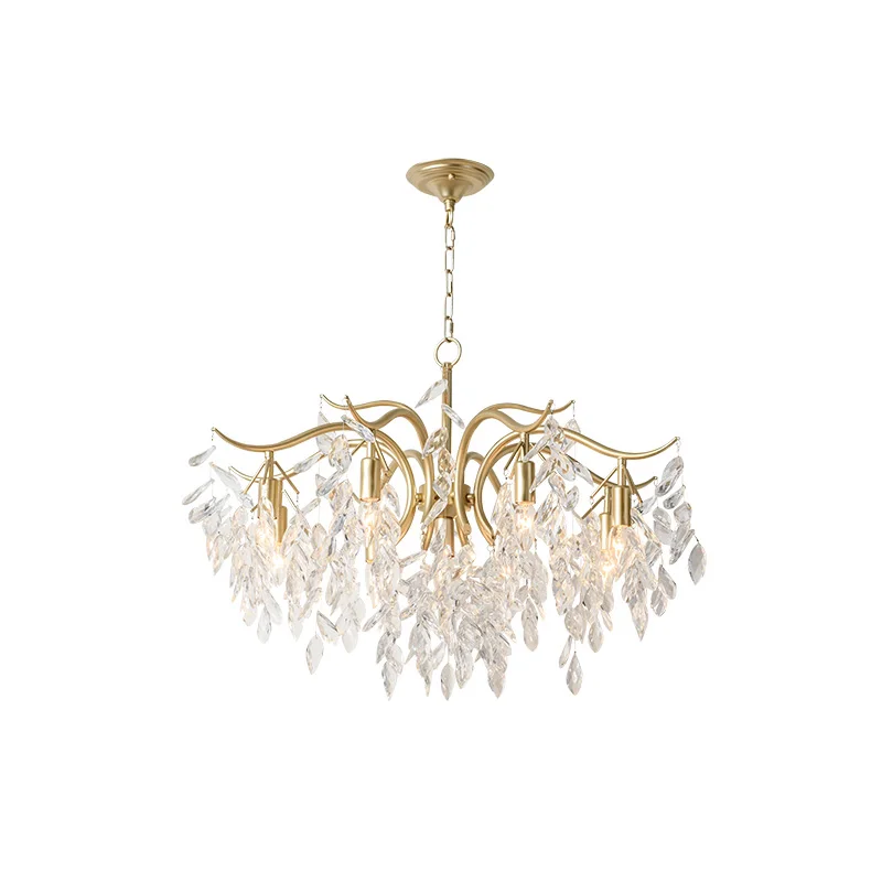 Современный американский классический Хрустальная люстра свет подвесной