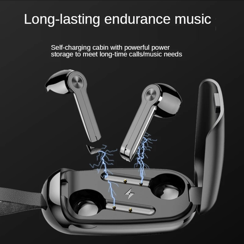 

Binaural TWS Wireless Bluetooth Headset Binaural In-Ear Subwoofer Earphone Noise Reduction Listening To Music While Sleep Earbu