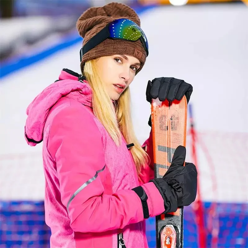 

Insulated Gloves Touchscreen Waterproof Winter Snow Ski Glove for Snowmobile Skiing Driving Motorcycle Riding Cycling Hiking