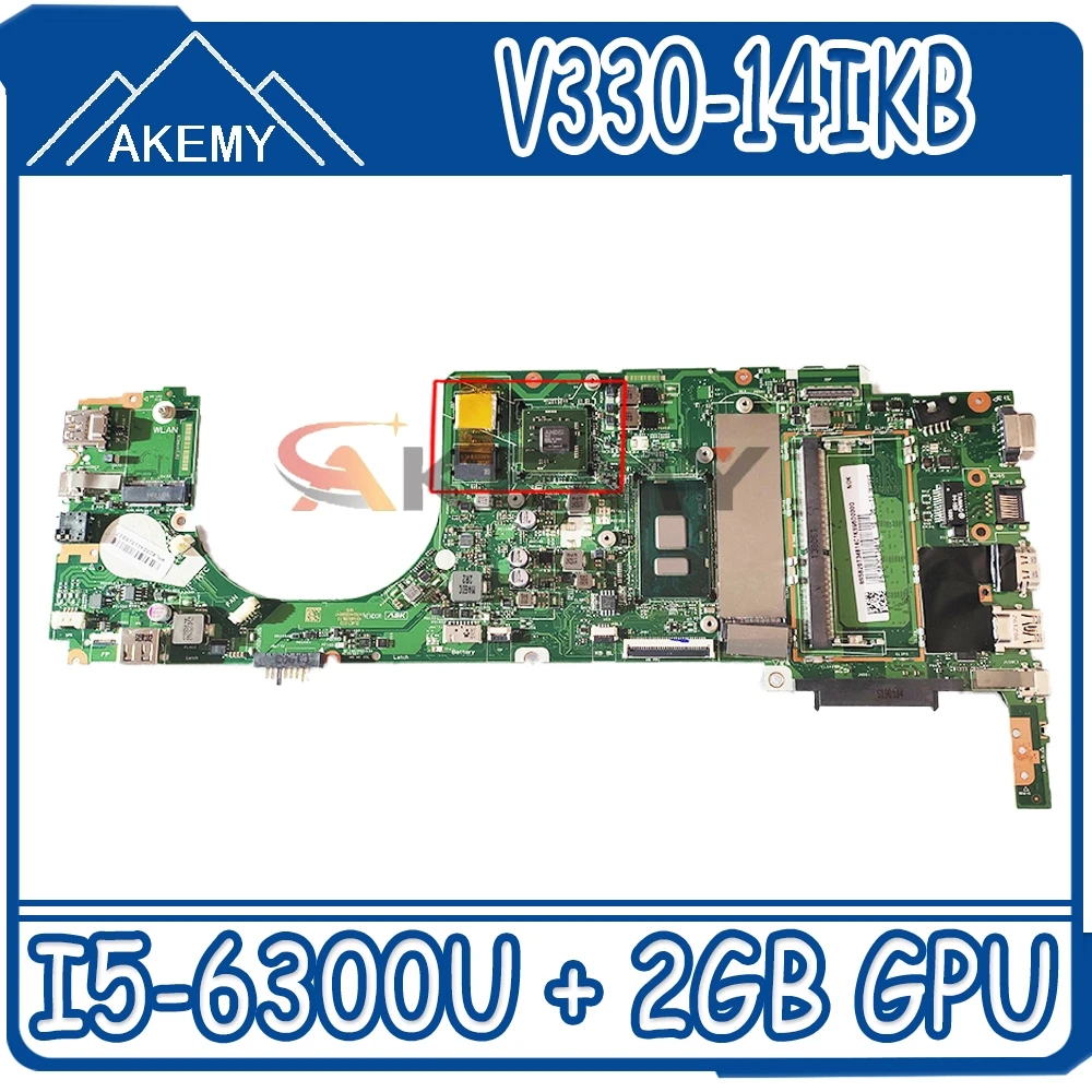 

5B20Q59806 материнская плата для ноутбука Lenovo V330-14IKB 14-дюймовый ноутбук материнская плата 100% тесты работы с 4 Гб оперативной памяти + процессор ...