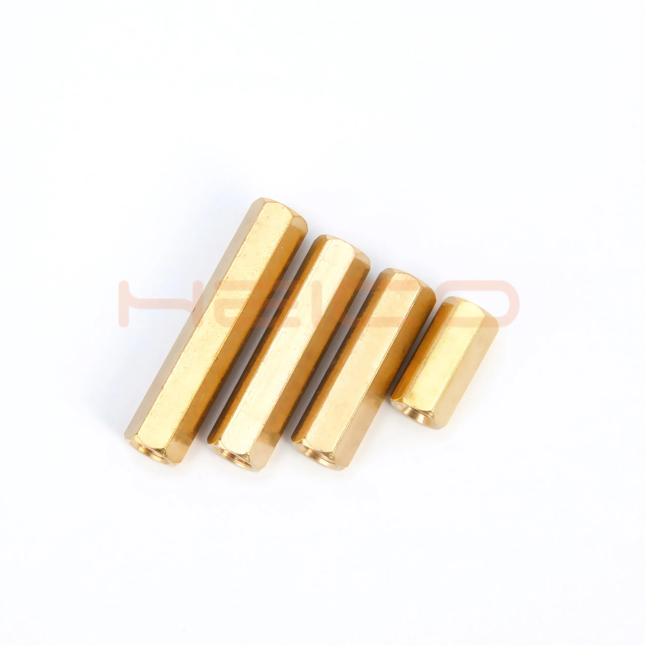 5pcs M3*12 Copper Hexagon Double Pass Pillars Female Hexagonal Brass Spacers Nuts Hollow Column | Игрушки и хобби