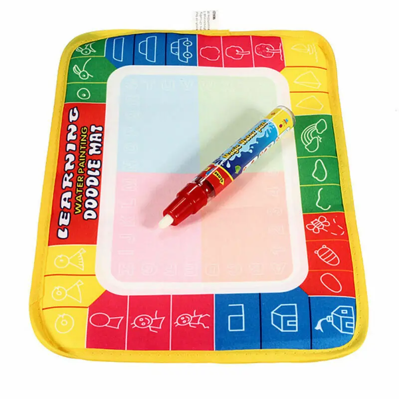 Funny Kids Child Indoor Drawing Water Pen Painting Doodle Aquadoodle Mat Board Canvas Toy Gifts | Игрушки и хобби