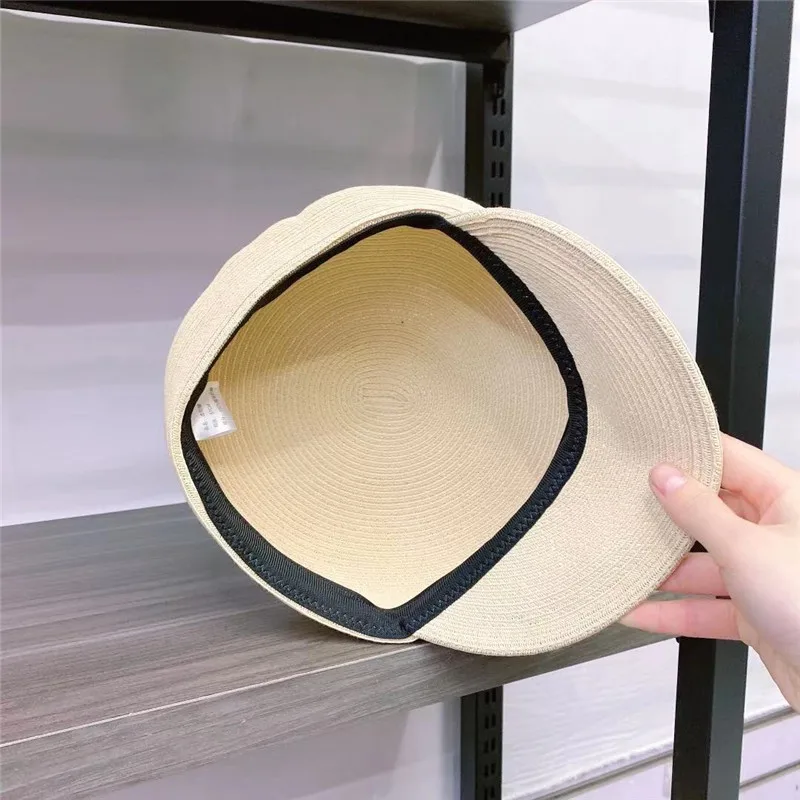 Новинка женская летняя воздухопроницаемая соломенная Кепка USPOP для газетчика