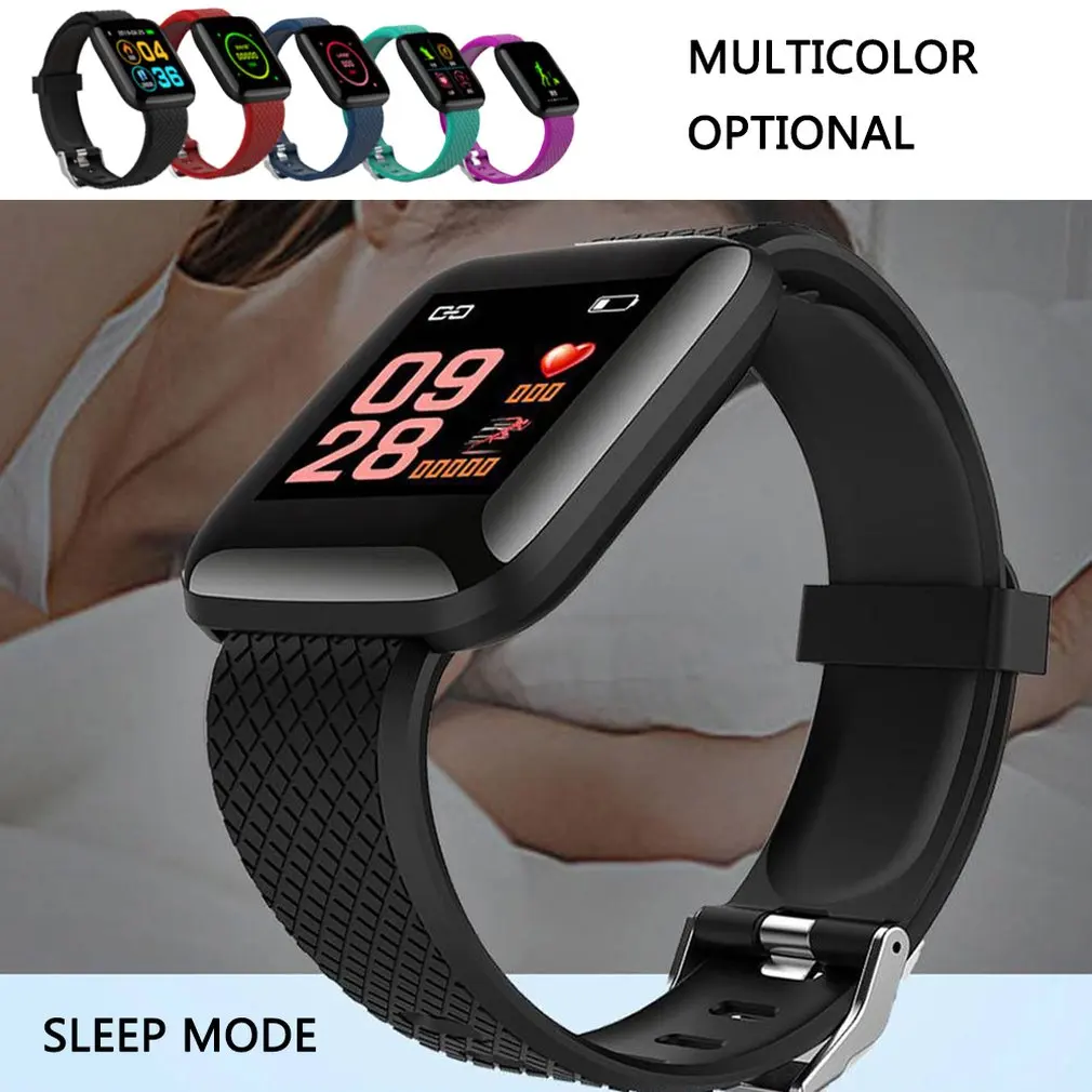 Фитнес Водонепроницаемый смарт браслет 1 3 дюймов Цвет Экран спортивные крови