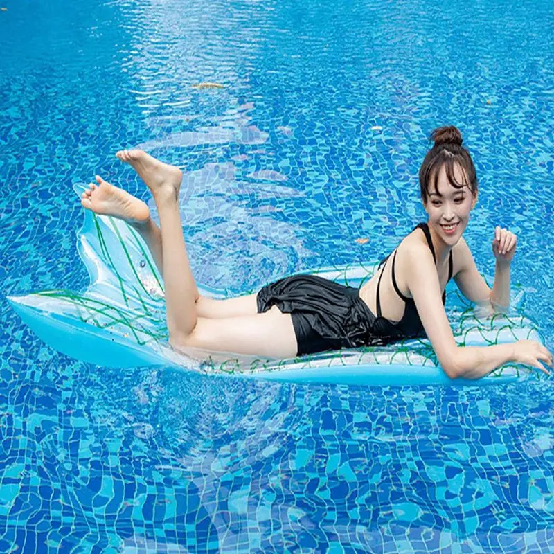 

Swimming Pool Float Hammock Portable Pool Lounger Chair Outdoor Toys Inflatable Ride-ons Funny Toys