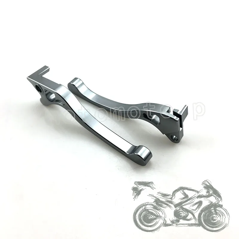 Аксессуары для мотоциклов продукты сцепления тормозные рычаги для honda af18 dio 50 zx50 af34 af35 dio50 af28 дисковый тормоз - Цвет: Серый