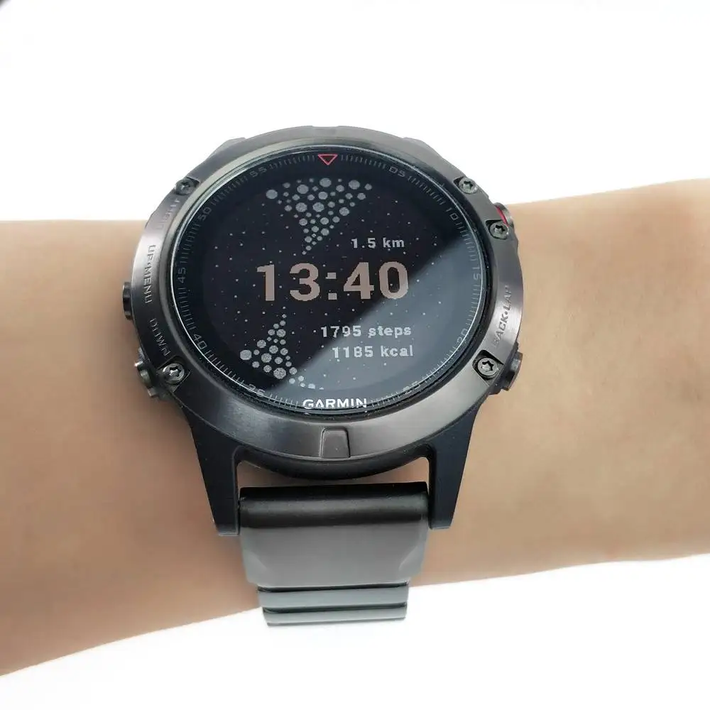 Керамический ремешок YOOSIDE 22 мм с пряжкой бабочкой для наручных часов Garmin Fenix 5/5