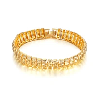 womens bracelet wholesale braslet 2021 female gold color 10mm chunky chain geometry bracelets jewelry dropshipping