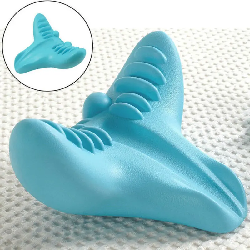 Массажная подушка для шеи и плеч расслабляющая отдыха на плечах спины