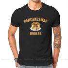 PancakeSwap торт криптовалюта майнеры футболка для Для мужчин замены маркер Hodler натуральный хлопок футболка в стиле хип-хоп Подарки уличная одежда большого размера