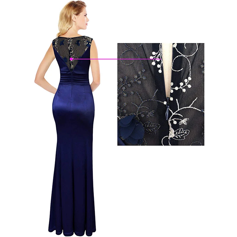 Женское вечернее платье макси с рюшами на выпускной свадьбу винтажное