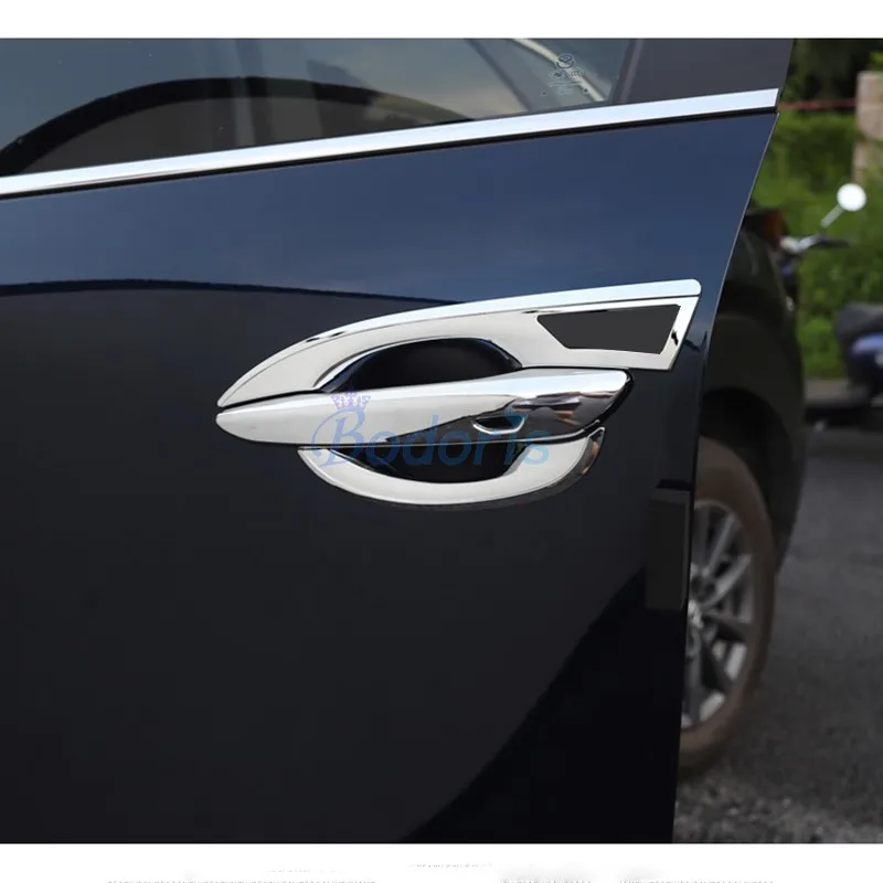 

Для Mazda CX-30 CX30 CX 30 2020 2021 хром Передняя и задняя Дверная ручка Крышка захват держатель протектор Стикеры рамка аксессуары