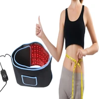 tlb300 red infrared led light therapy belt 850nm 660nm back pain relief belt weight loss slimming machine waist heat pad