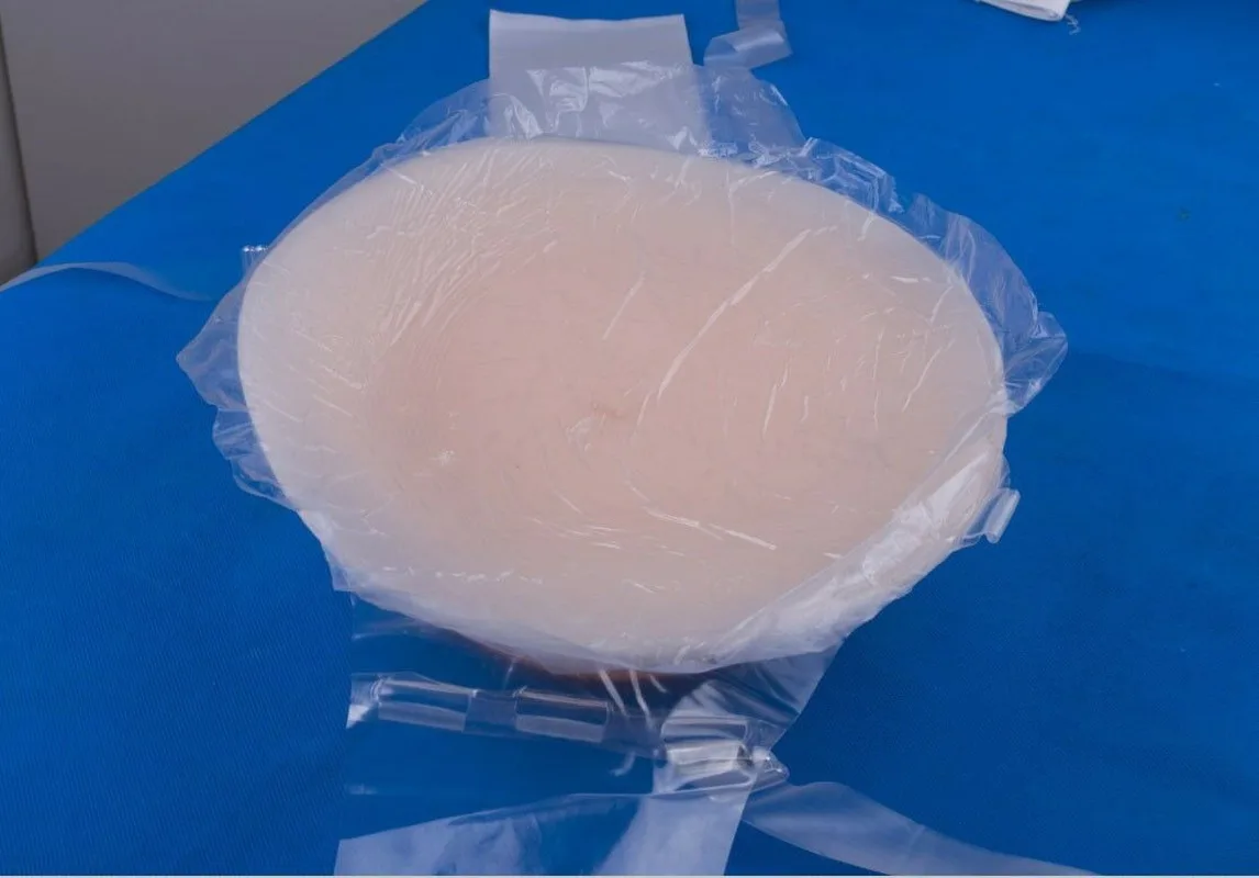 

New Silicone Artificial Baby Tummy Fake Pregnancy Belly Pregnant Bump Prop 3 Size Weight Vest Men Bodysuit