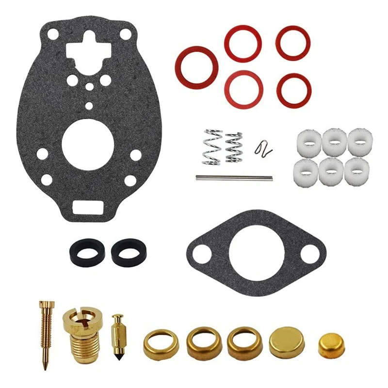 

Carburetor Carb Repair Rebuild Kit Fit for Marvel Schebler TSX Allis Farmall Ford 778-505 K7505