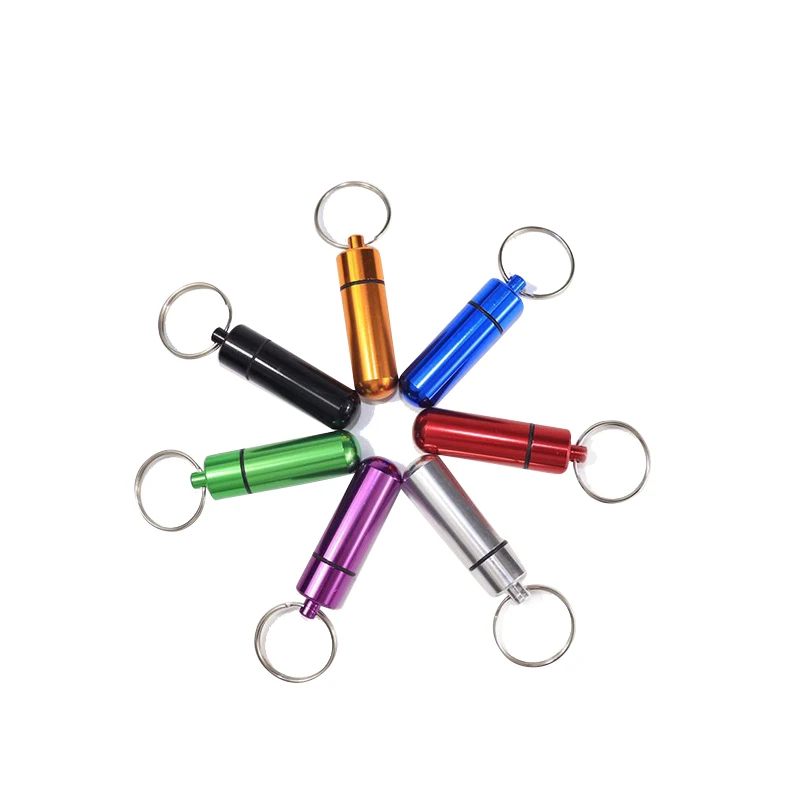 1 шт. брелок мини портативный дорожный медицинский контейнер для таблеток