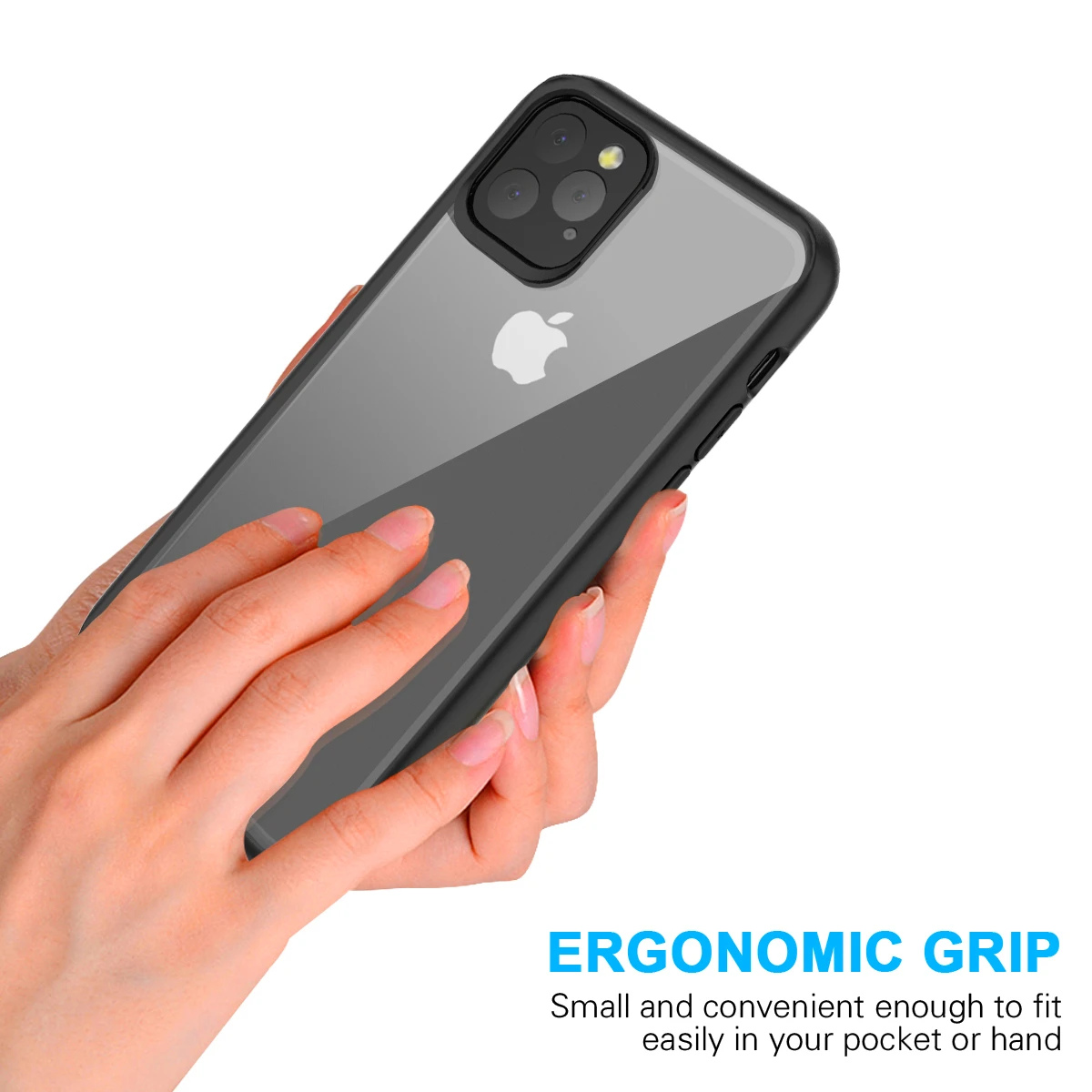 For iPhone 11 Pro Max X XS MAX XR Case Clear Hybrid TPU+PC Transparent Shockproof Cover for 7 8 Plus | Мобильные телефоны и