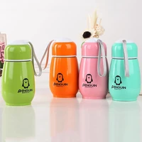 300ml vacuum flask outdoor thermal cup penguin coffee sports water bottle mug portable coffee tea milk travel mug