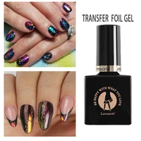 lovcarrie uv nail gel glue foil led transfer starry clear glue liquid manicure for diy nail art foils stickers