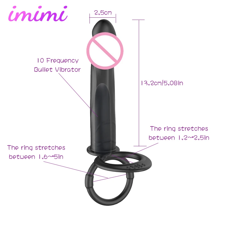 Анальная пробка вибратор двойное проникновение для массажа простаты Анальные