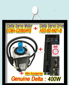 Распродажа 1500 кВт Delta 3000 Вт Серводвигатель ECMA-E21315RS и приводной ASD-B2-1521-B с кабелем об/мин